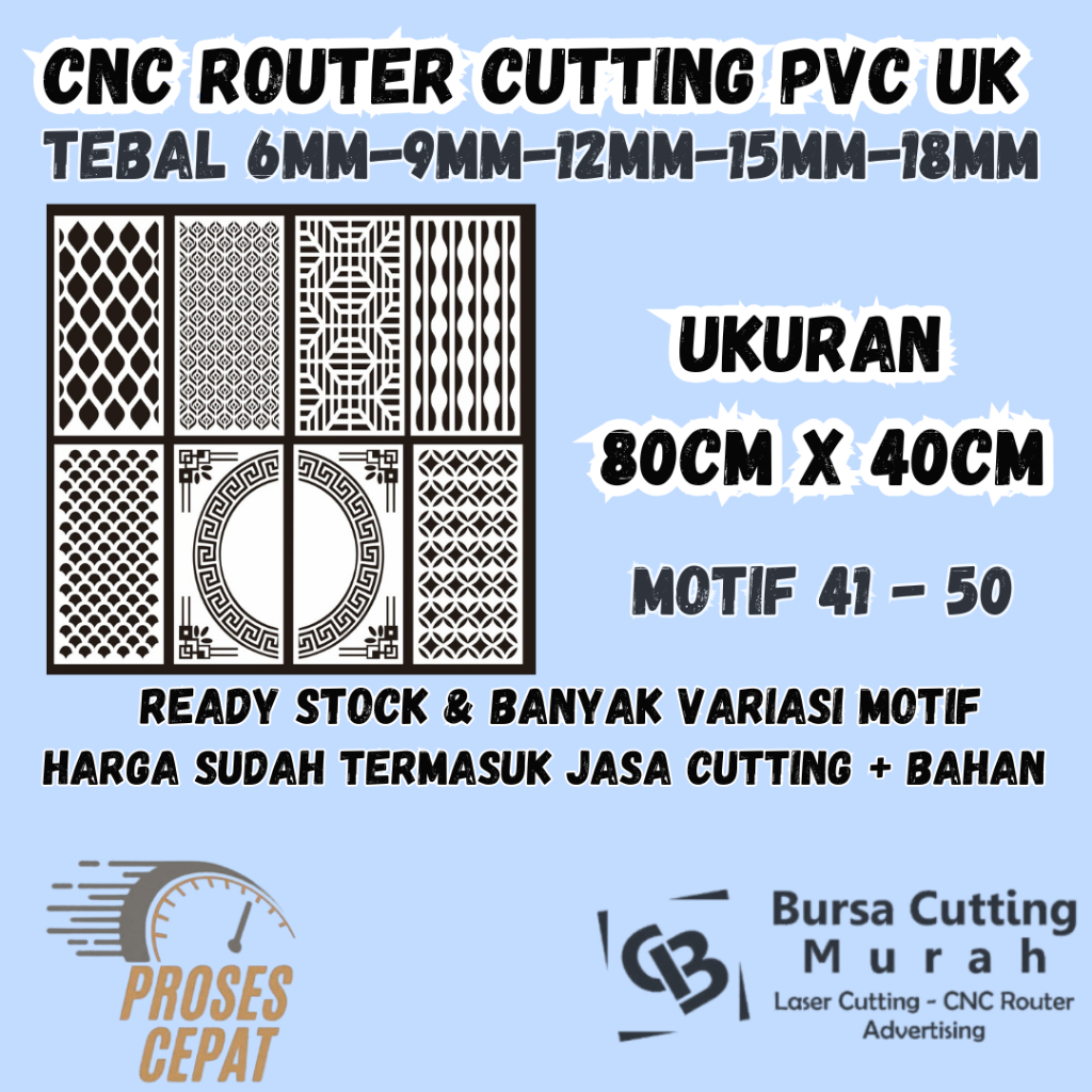 Jual KRAWANGAN PVC BOARD / ORNAMEN PVC FOAM BOARD / PARTISI SEKAT ...