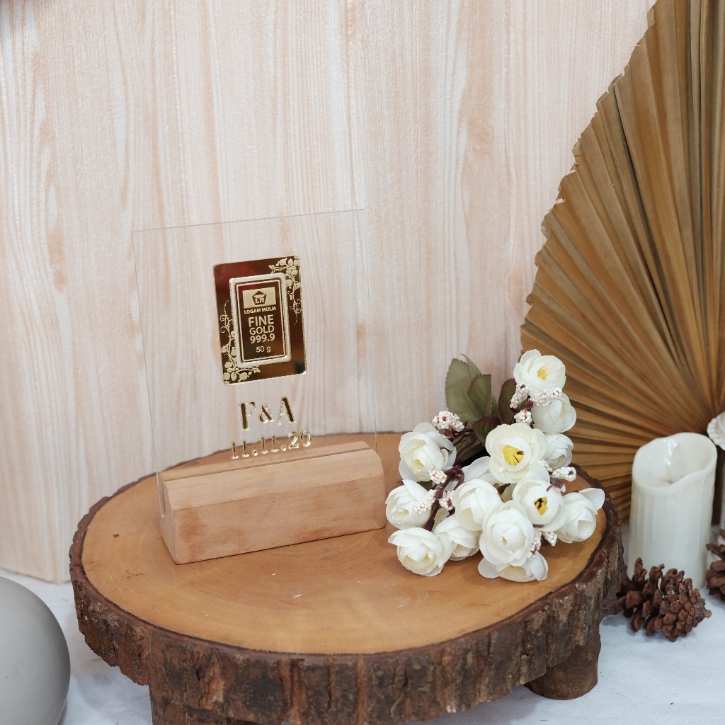 Jual Display LM Mahar Logam Mulia | Papan Dudukan Logam Mulia | Shopee ...