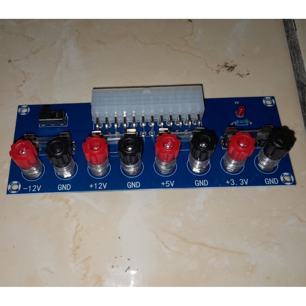 Jual Konverter ATX 24 (20) Pin ke Binding Post - Tester PSU PC | Shopee ...