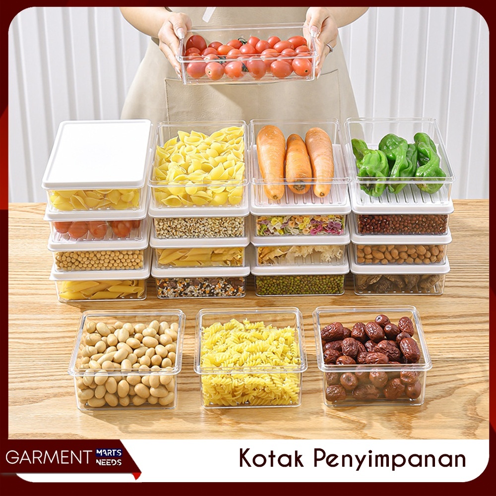Jual Food Container Kontainer Kulkas Wadah Penyimpanan Makanan Sayur ...