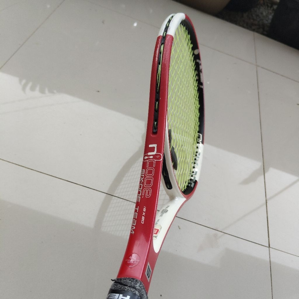 Jual Raket Tenis Wilson Pro Staff ncode six.one team Original | Shopee ...