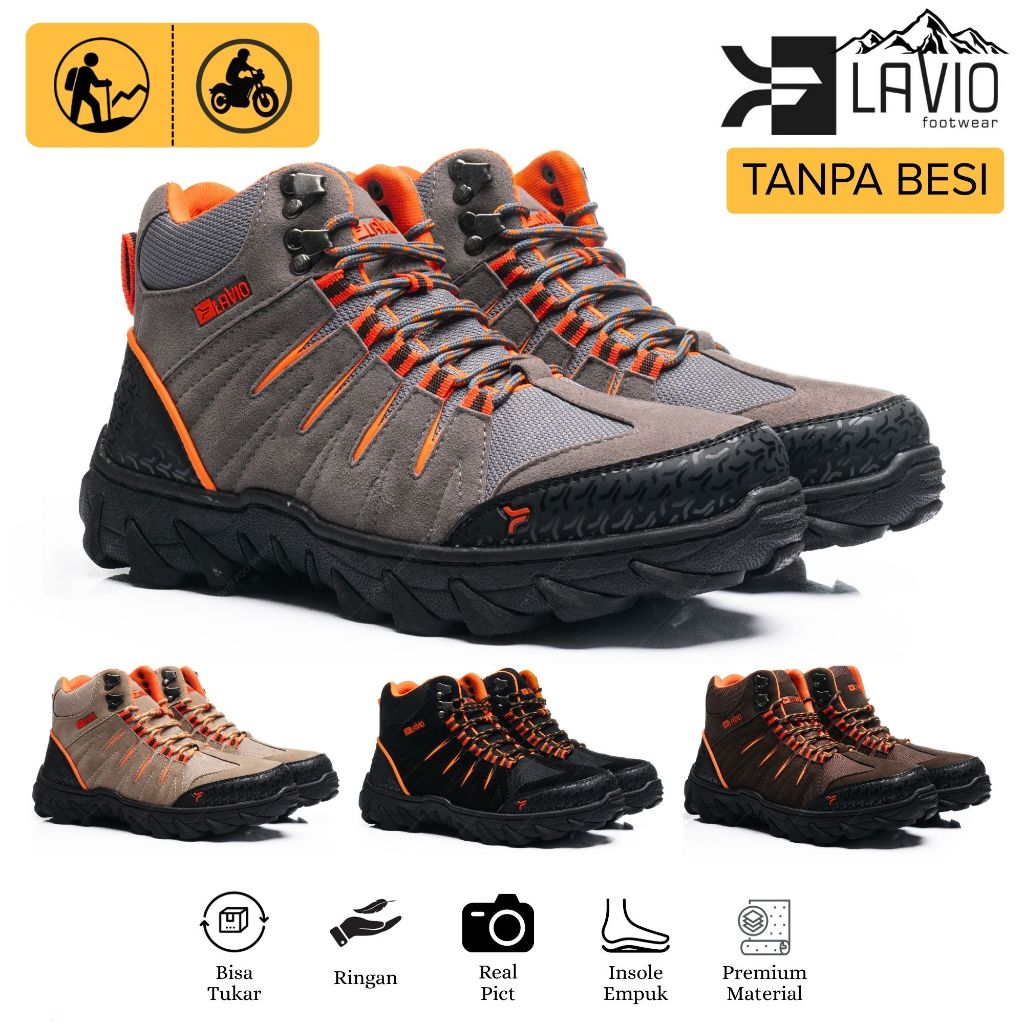Jual Sepatu Pria Wanita Unisex Shoes Boots Outdoor Hiking Gunung Muncak ...