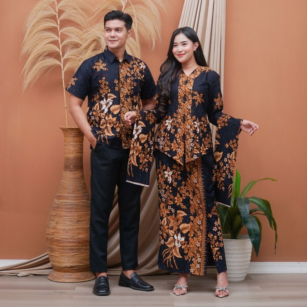 Jual RNB ZUMI ROK DAN BLUS BATIK ELEGAN COUPLE KEMEJA BATIK LENGAN ...