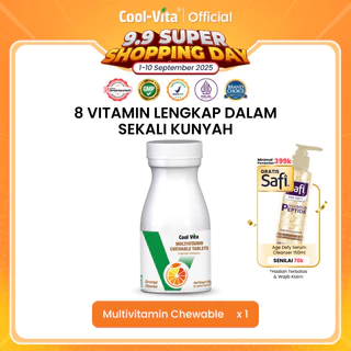 Coolvita Multivitamin Chewable 1 Botol 30 Tablet