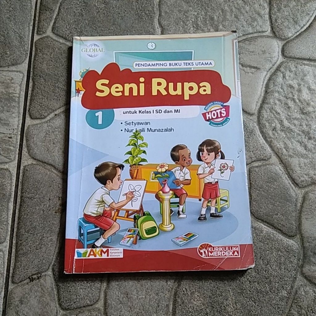 Jual SENI RUPA KELAS 1 KURIKULUM MERDEKA | Shopee Indonesia