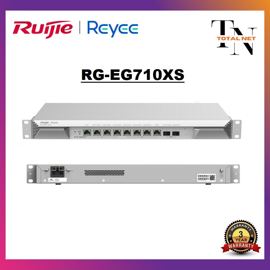 Jual RG-EG710XS 10-Port High-Performance Cloud Managed Router | Shopee ...