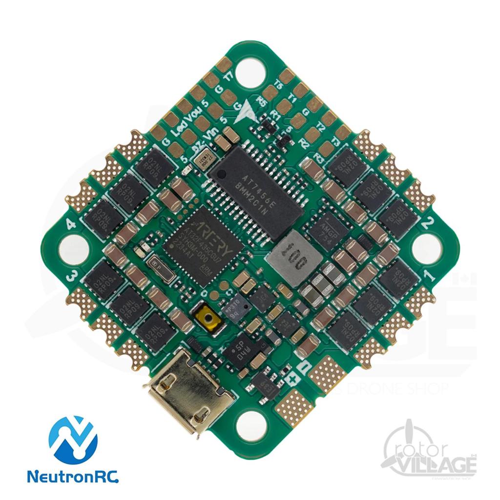 Jual NeutronRC AT32 F435 AM32 35A/45A/55A AIO ESC Flight Controller ...