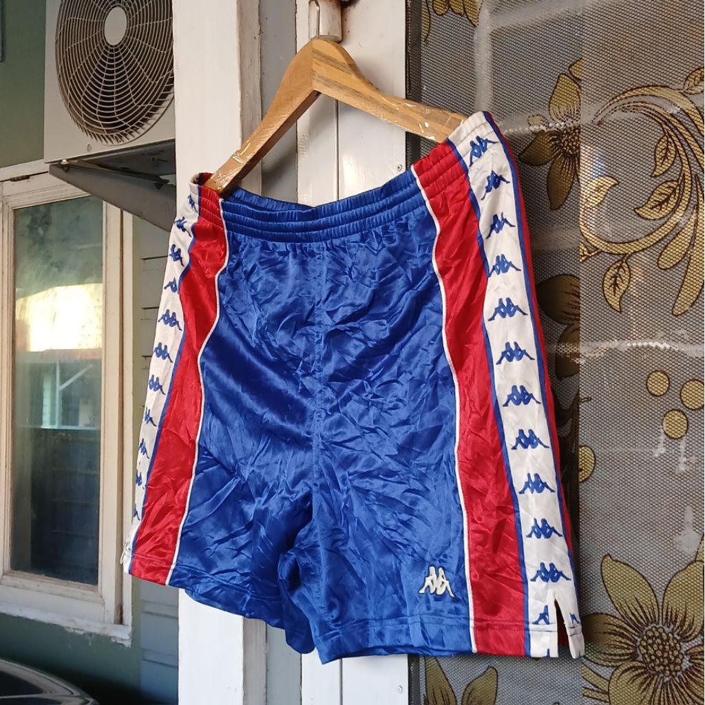 Jual Celana Pendek Jersey Vintage Kappa Tapped FC Barcelona | Shopee ...