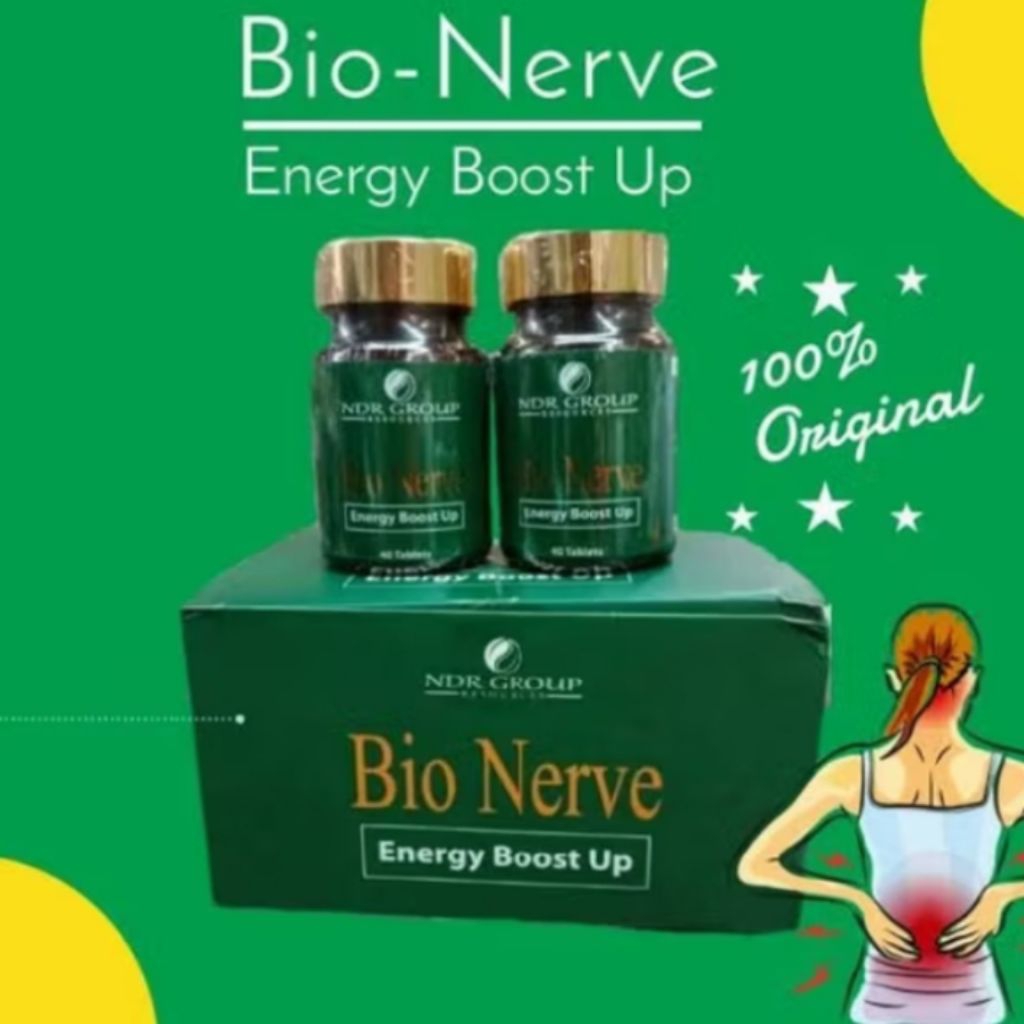 Jual BIONERVE NDR MALAYSIA ORIGILAL 1 BOX ISI 6 BOTOL @40 PIL HITAM ...