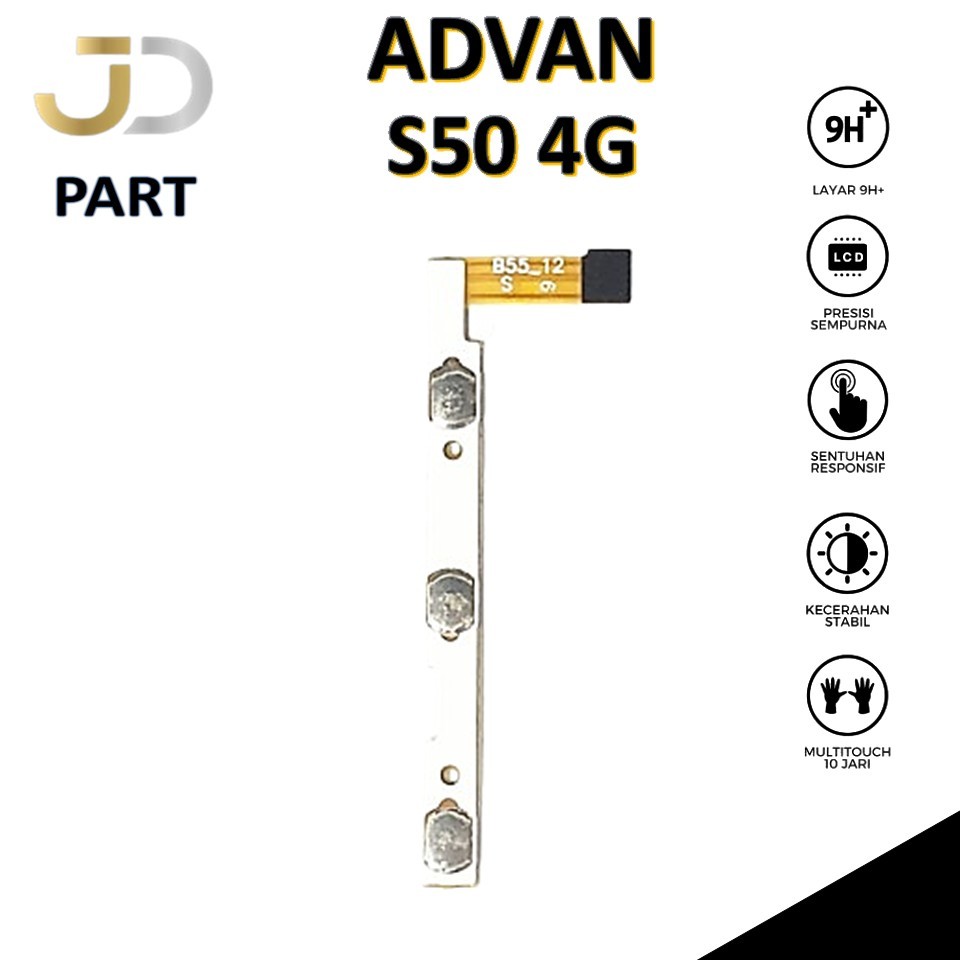 Jual FLEXIBLE ON/OFF+VOL ADVAN S50 4G | Shopee Indonesia