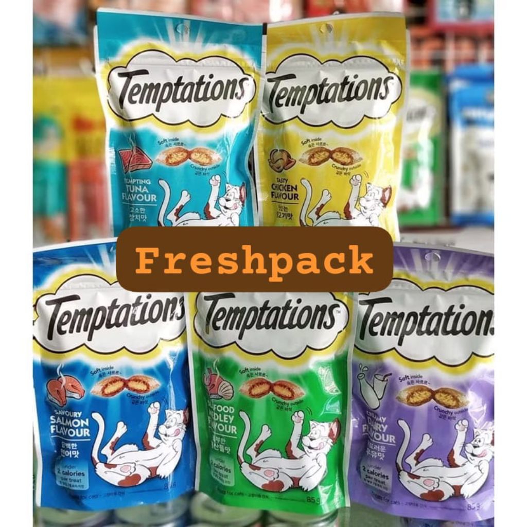 Jual Temptations Snack Kucing 75g | Shopee Indonesia