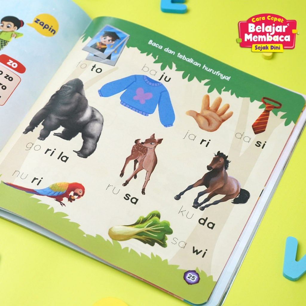 Jual Fun Learning Cara Cepat Belajar Membaca Sejak Dini - Belajar ...