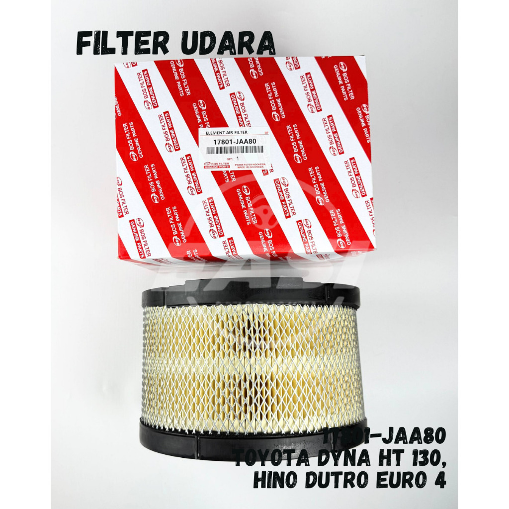 Jual Filter Udara TOYOTA Dyna HT130 / HINO Dutro Euro 4 – 17801-JAA80 ...
