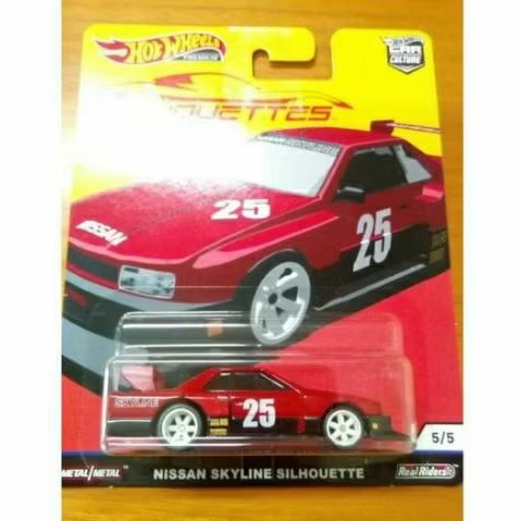Jual hot wheels premium Nissan skyline silhouette r31 GT-R ban karet te ...