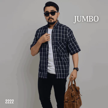 DGM Fashion Kemeja Pria Flanel Jumbo Premium Panjang 021