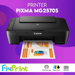 FixPrint Printer Canon PIXMA E470 Wireless MG2570s Printer Scan Copy Print Inkjet All in One Bergaransi Resmi