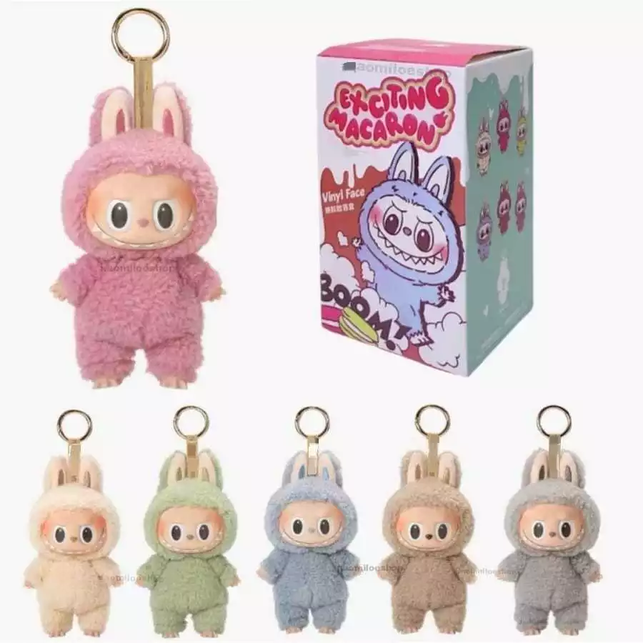 Lababa Monster Macaron Face Keychain Premium Quality