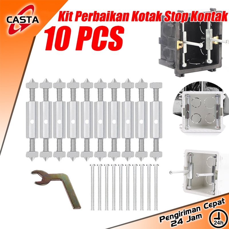 Jual CASTA Saklar Dinding Baut Sekrup Reparasi Stop Kontak Dinding ...