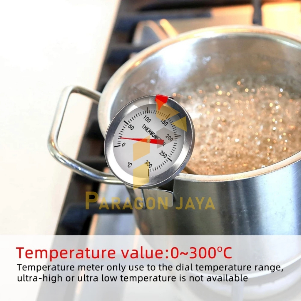 Jual Jarum Suhu Minyak Oven 15CM BBQ Termometer Mekanik Thermometer ...