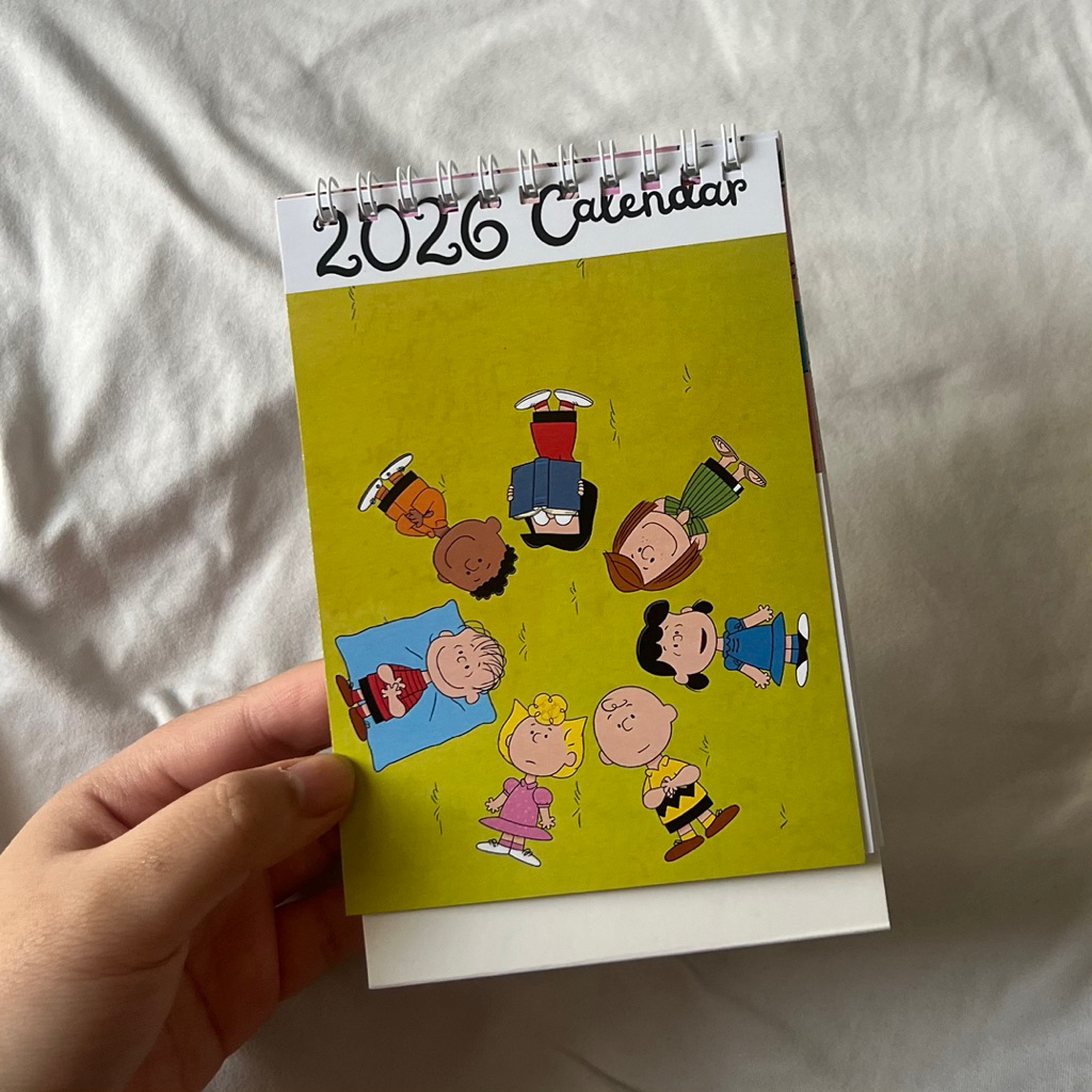 Jual A6 Calendar 2026 Snoopy Peanuts / Kalender Meja 2026 Ukuran Kecil ...