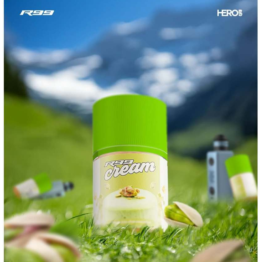 Jual R99 Cream Pistachio Cheesecake 60ml Freebase Authentic by Vape ...