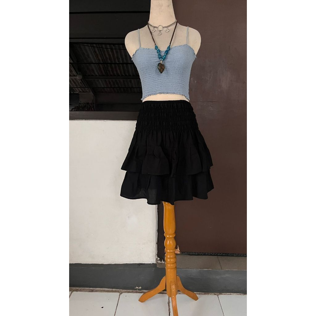 Jual ROK SUSUN PENDEK | rok dance | rok korean style | rok summer ...