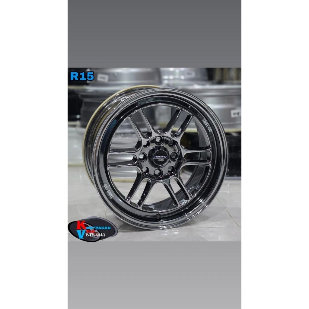 Jual Velg Enkei RPF 1 Black Chrome R15 ( AGYA AYLA CALYA SIGRA JAZZ ...