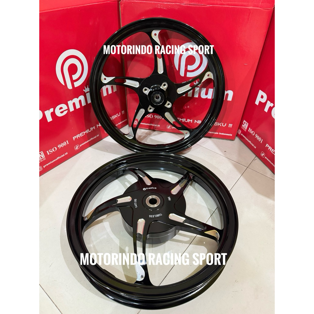 Jual VELG PREMIUM P55 BINTANG LAUT RING 14 MIO SMILE MIO SPORTY MIO M3 ...