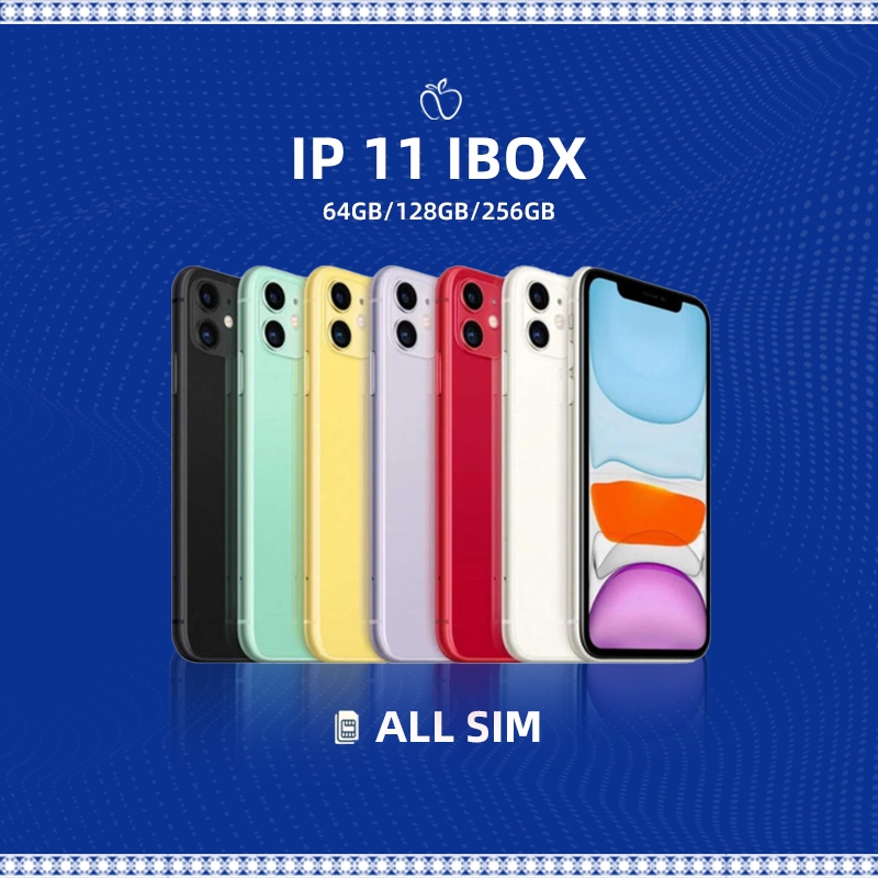 Jual IBOX IPHONE 11 64GB/128GB/ 256GB Second Fullset 100% original ...