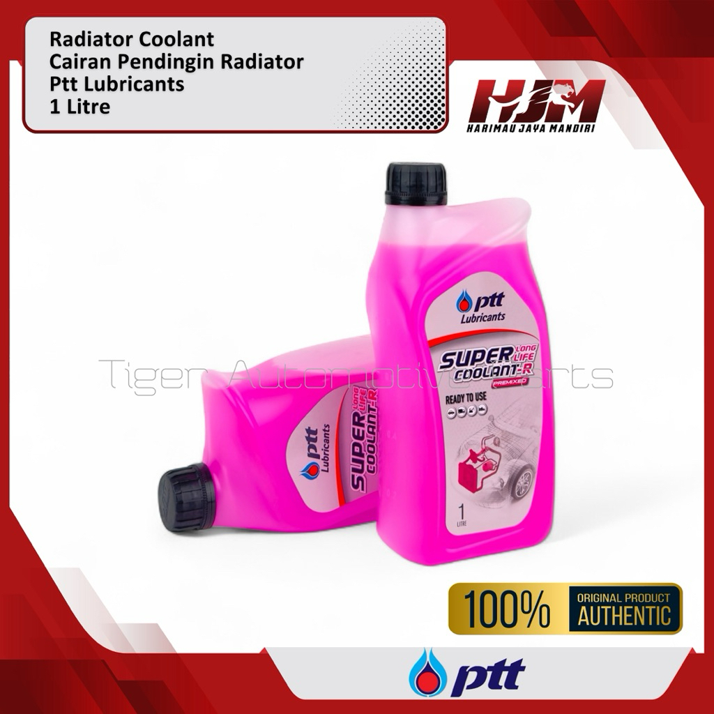 Jual Radiator Coolant Super Long Life Ptt Lubricants 1 Liter Original ...