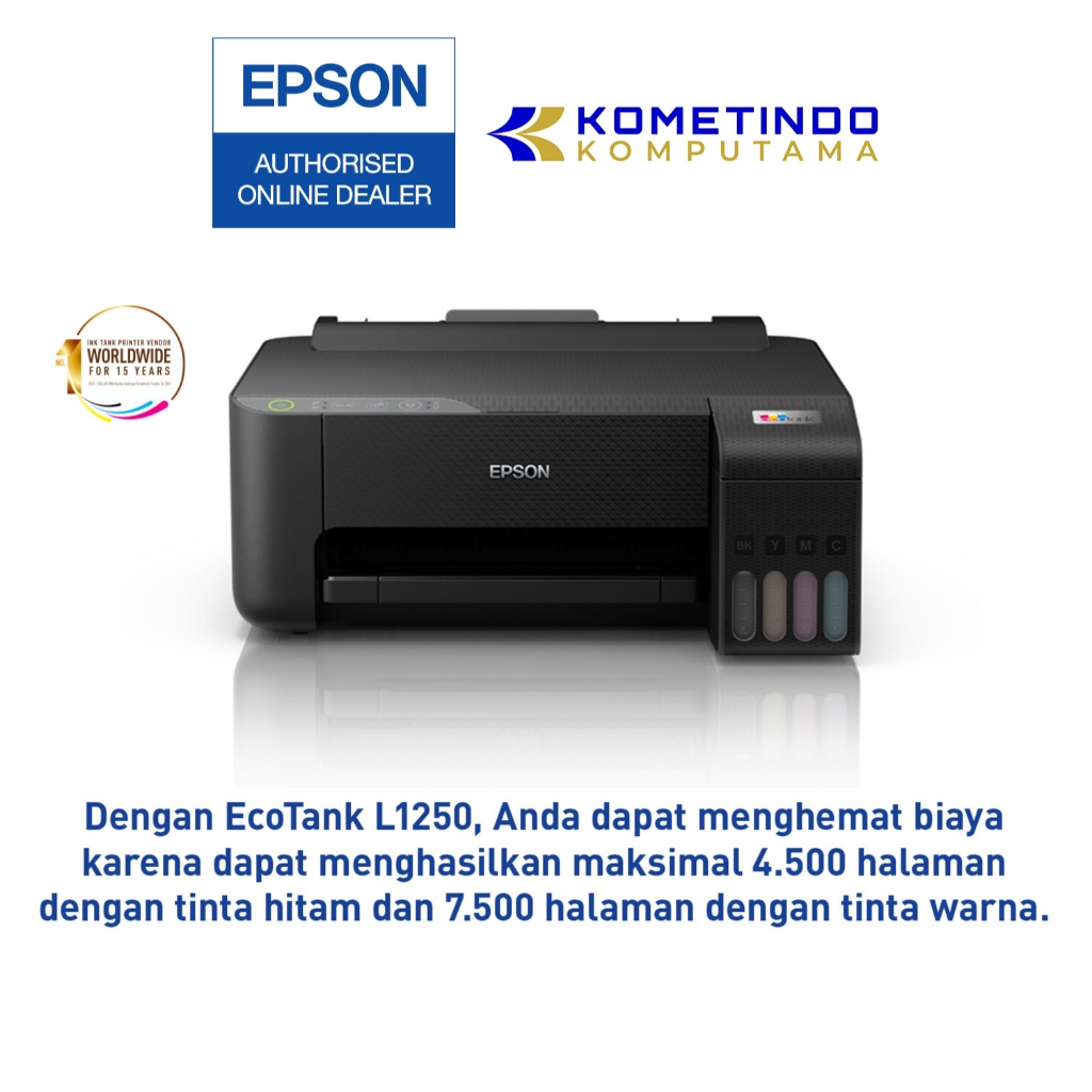 Jual Epson - L1250 (Print Only, Wi-Fi Direct) - Epson EcoTank L1250 A4 ...