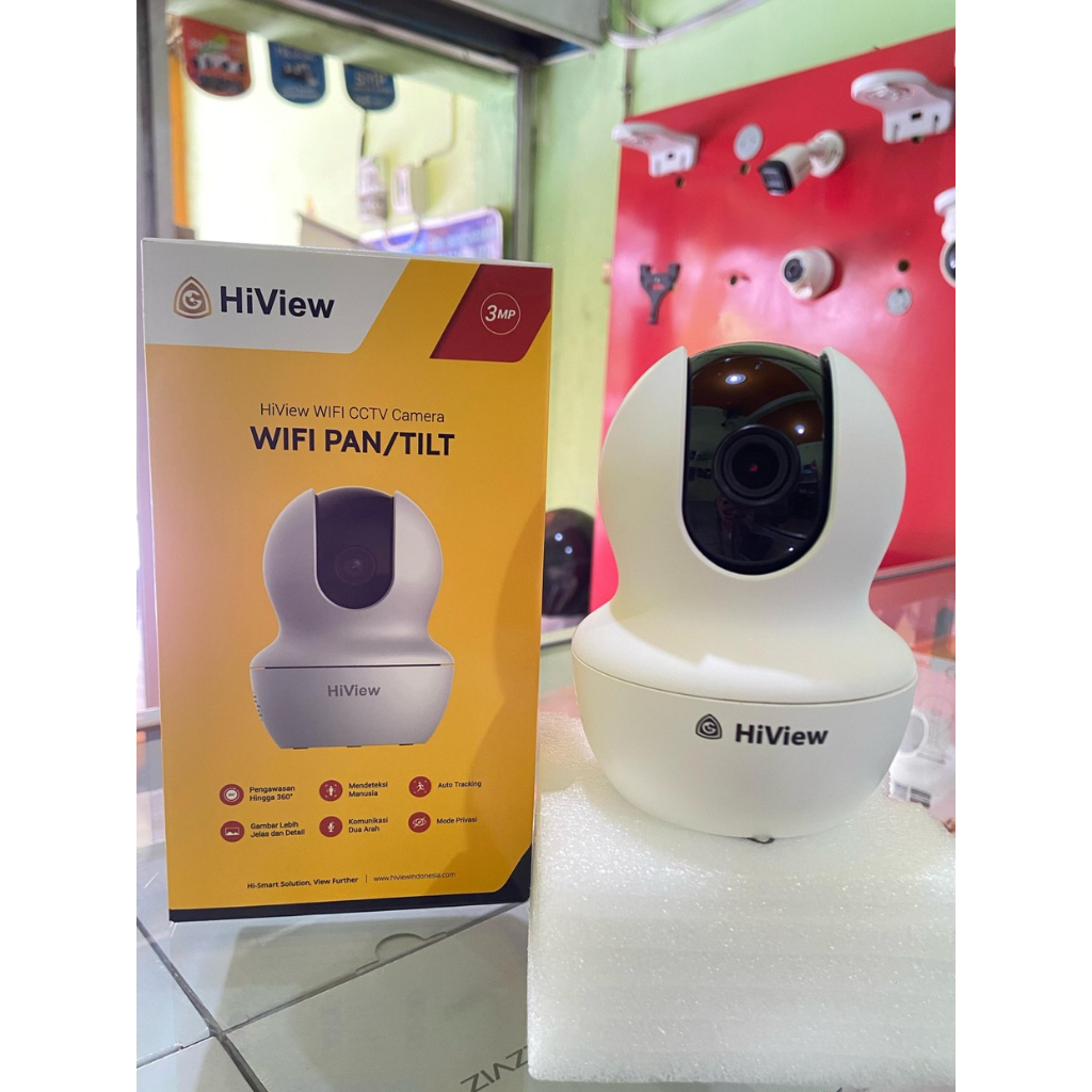 Jual HIVIEW WIFI CCTV CAMERA PAN/TILT 3MP HIVIEW-C3W | Shopee Indonesia