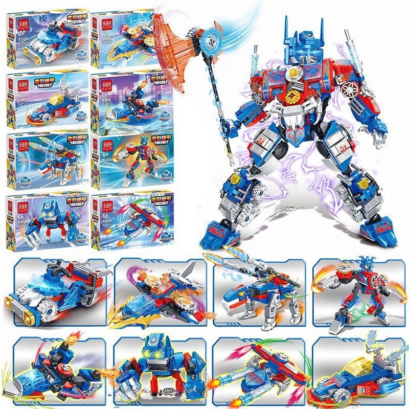 Jual MAINAN BUILDING BLOCK BRICK ROBOT TRANSFORMER AUTOBOT OPTIMUS ...