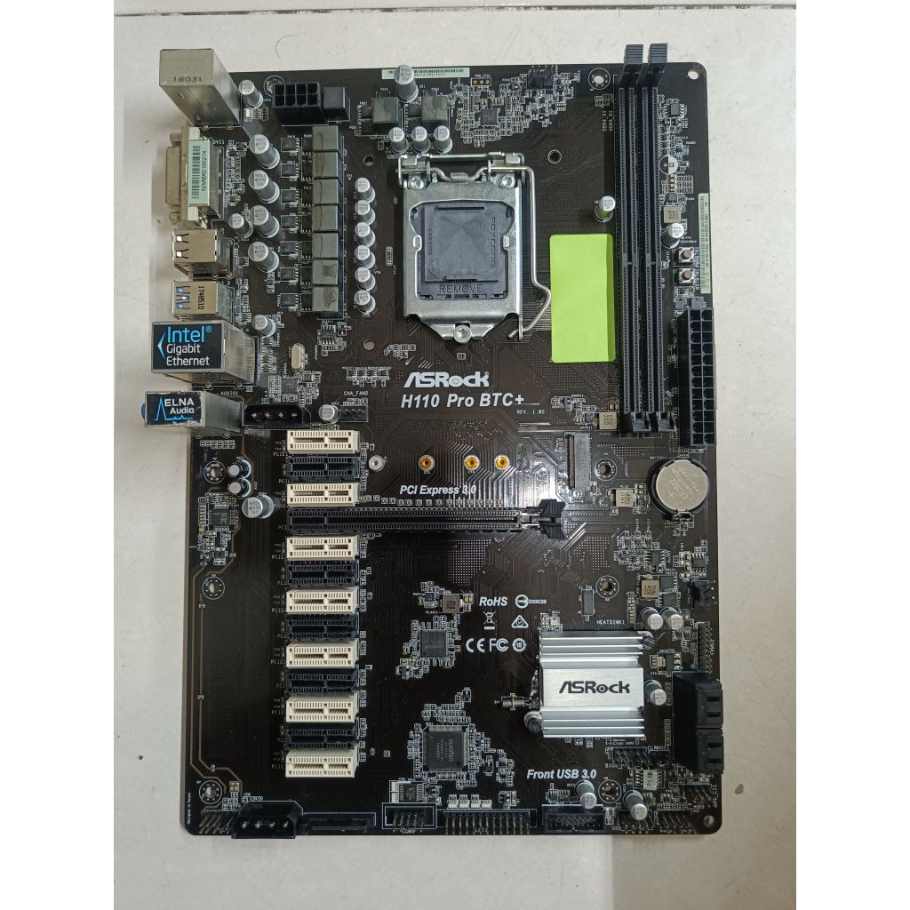 Jual Motherboard Asrock H110 Pro Btc+ ddr4 | Shopee Indonesia