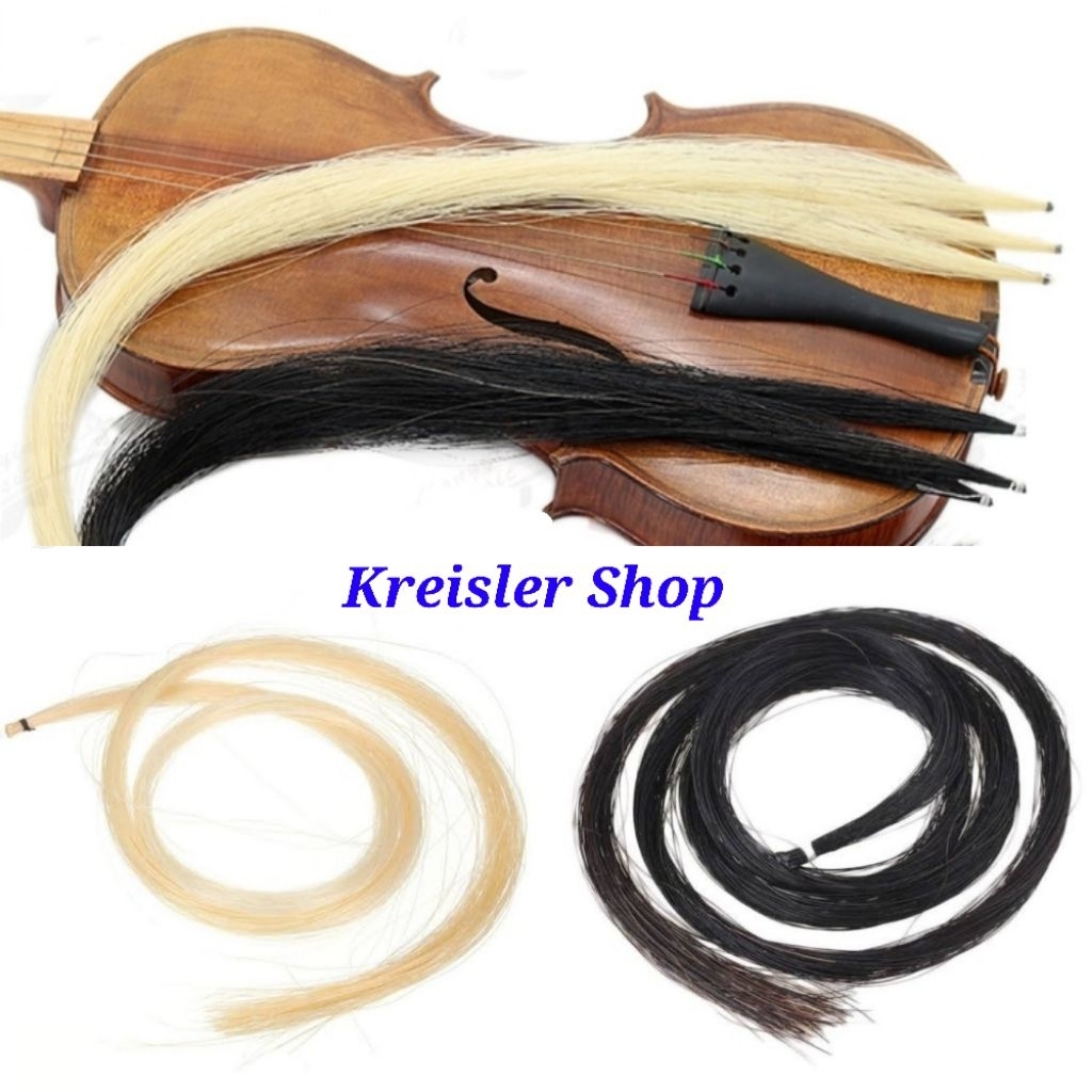 Jual Rambut bow biola warna hitam atau kuning dari kuda Mongolia / bow ...