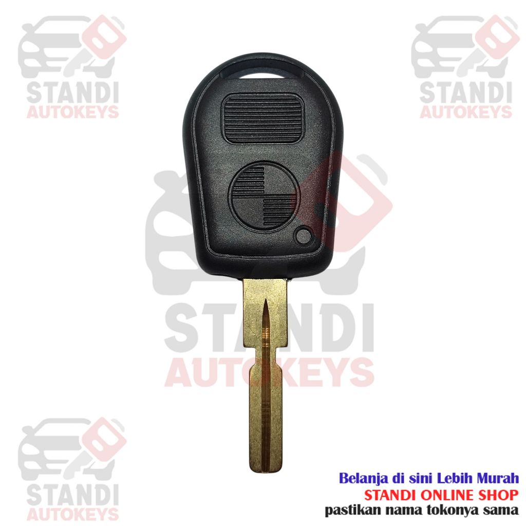 Jual Casing Kunci Remote Key BMW E31 E32 E34 E36 E38 E39 HU58 2 Tombol ...