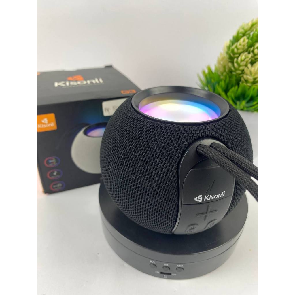 Jual SPEAKER BLUETOOTH KISONLI G3 WIRELESS SUPERBASS STEREO RGB 5 WATT ...