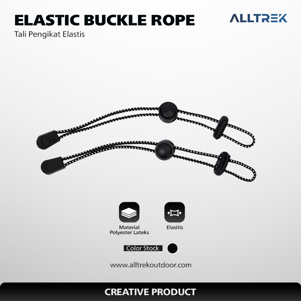 Jual ALLTREK Elastic Buckle Rope Tali Pengikat Elastis Multifungsi ...
