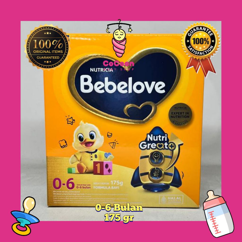 Jual Susu Formula Bayi Bebelove 1 175 gr 200 gr 400 gr 800 gr 1000 g ...