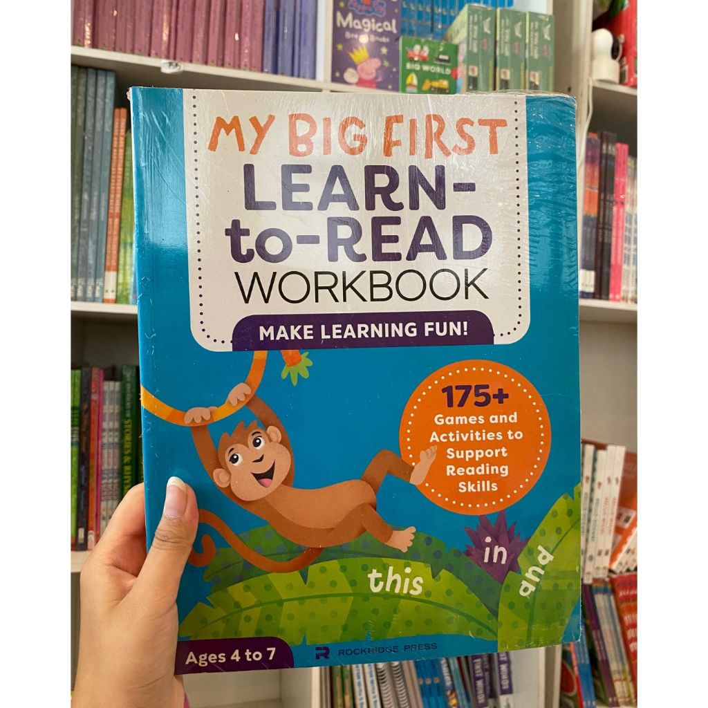 Jual My Big First Learn-To--Read Workbook | Shopee Indonesia