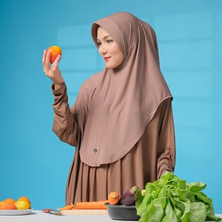 RnW Hijab - Bergo Laluna Instan Hijab - Hijab Nyaman Sehari-hari