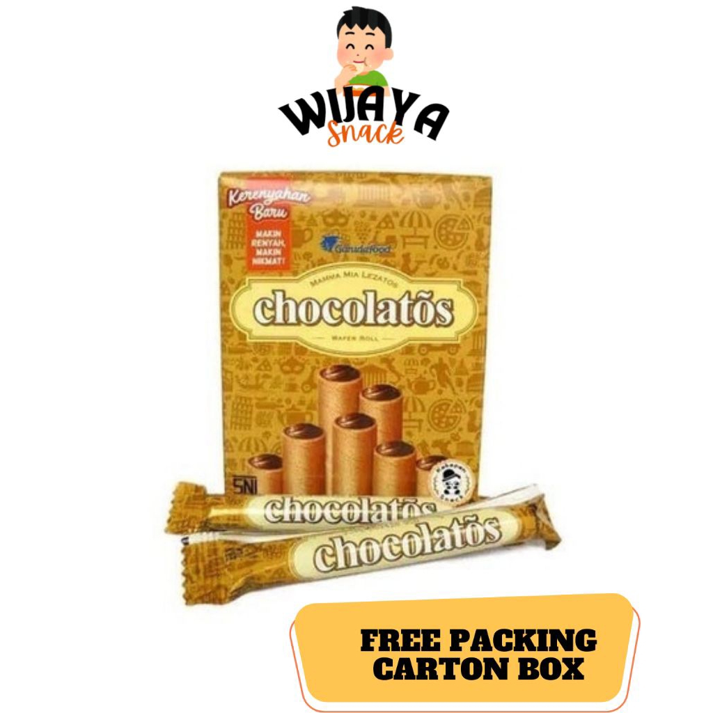 Jual chocolatos roll mini pack | 1 box isi 24 pcs | Shopee Indonesia