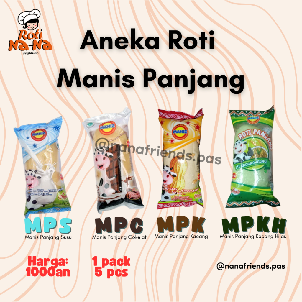Jual Roti Manis Panjang Friend's Bakery II | Shopee Indonesia