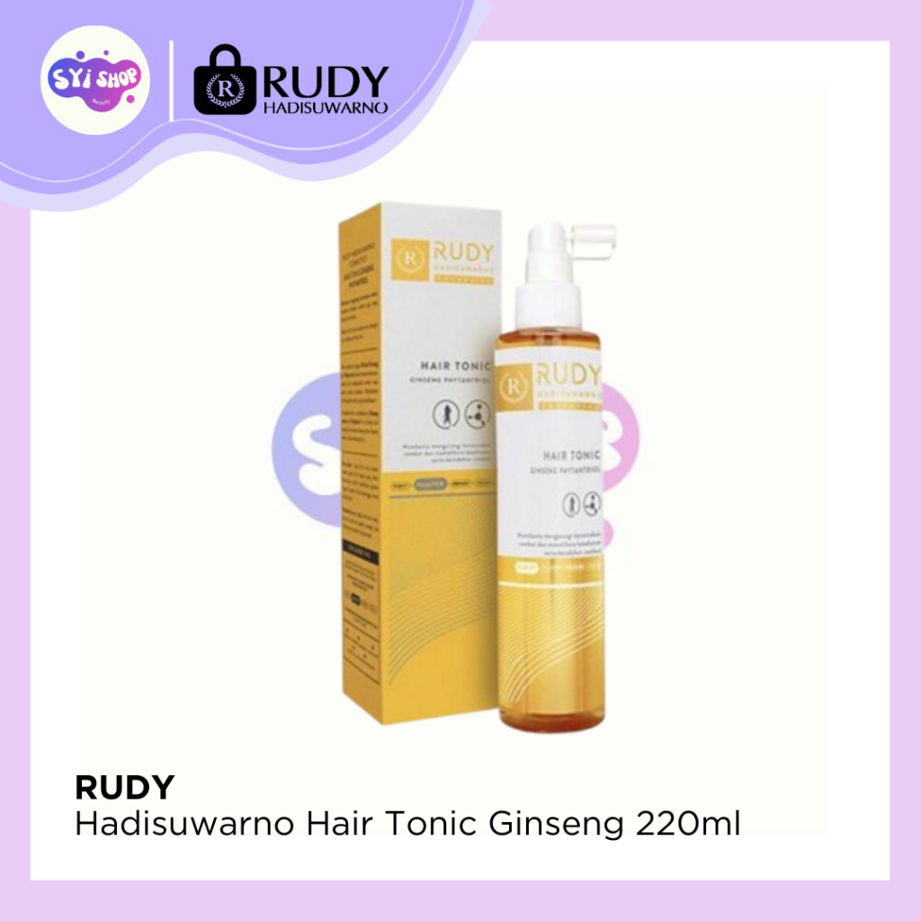 Jual Rudy Hadisuwarno Hair Tonic Ginseng 220ml | Perawatan Rambut ...