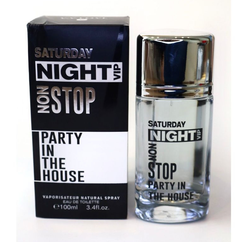 Jual Saturday Night 100ml Vip Non Stop Party In The House Spray Natural ...