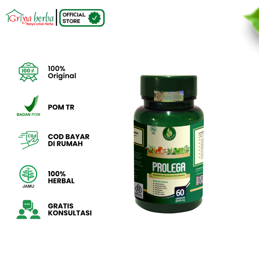 Jual tazakka prolega 60 kapsul untuk sesak nafas obat asma pelega ...