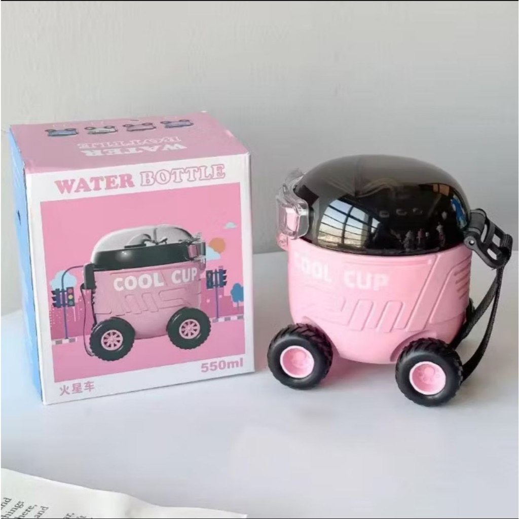 Jual Botol Minum Mobilan 550ml / Botol Minum Karakteer / Botol Minum ...