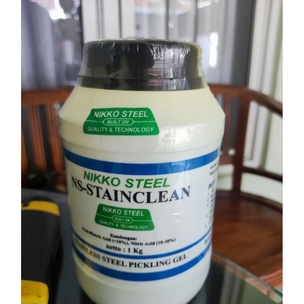 Jual NS-STAINCLEAN NIKKO STEEL 1 KG PEMBERSIH STAINLESS STEEL | Shopee ...