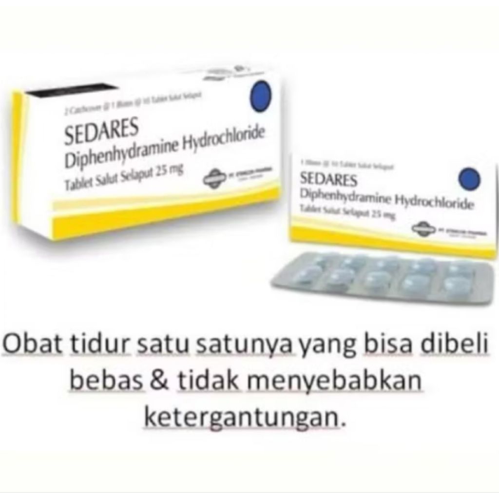 Jual Sedares 25 MG 10 Tablet | Shopee Indonesia