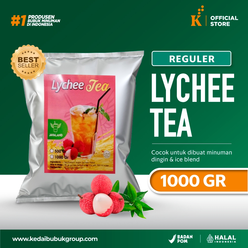 Jual Bubuk Minuman rasa Leci Tea 1 kg | Shopee Indonesia